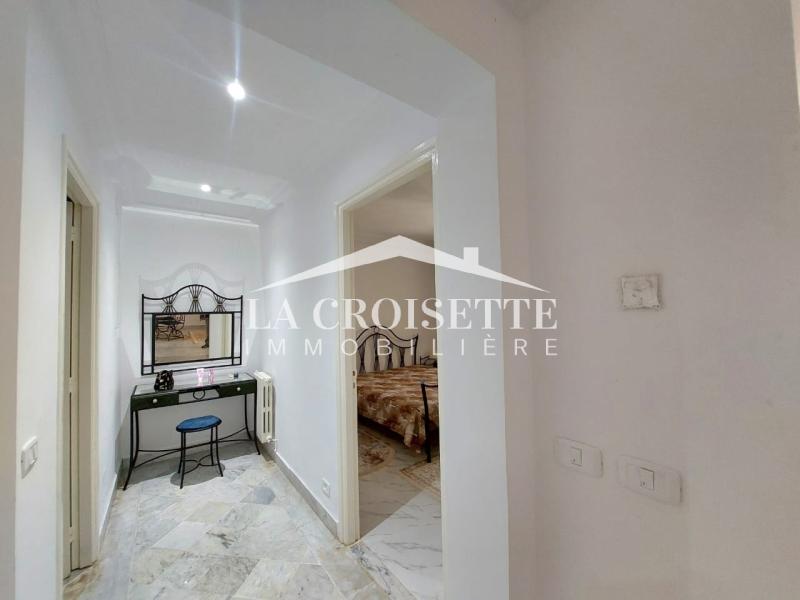 Appartement meublé S+1 avec jardin à La Marsa